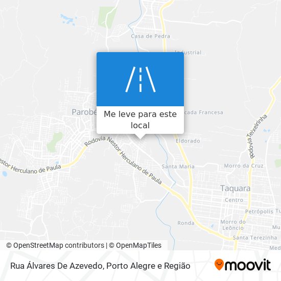 Rua Álvares De Azevedo mapa