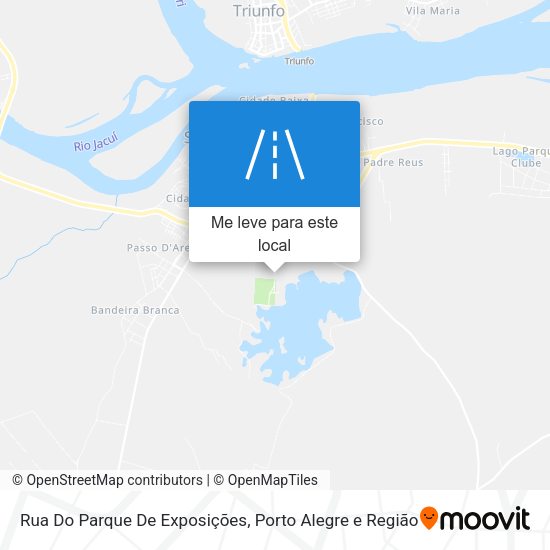 Rua Do Parque De Exposições mapa