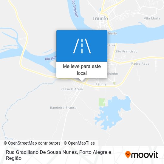 Rua Graciliano De Sousa Nunes mapa