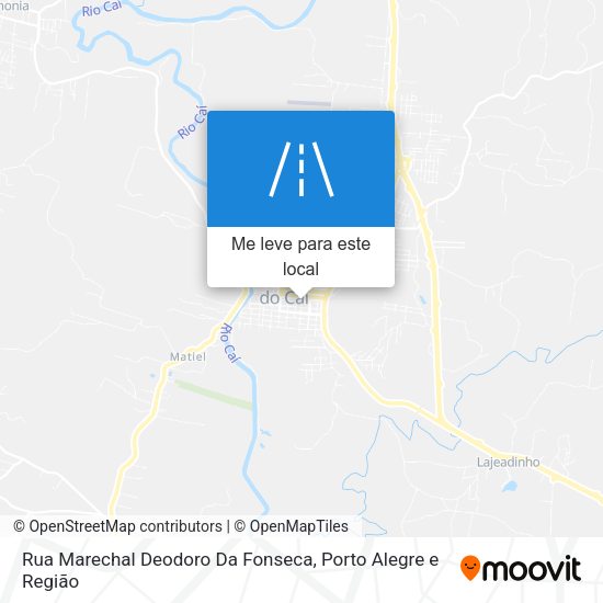 Rua Marechal Deodoro Da Fonseca mapa