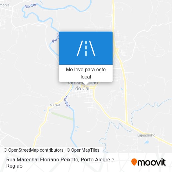 Rua Marechal Floriano Peixoto mapa