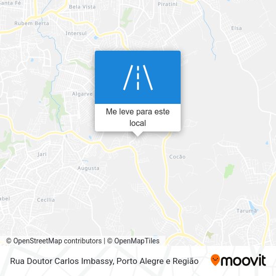 Rua Doutor Carlos Imbassy mapa