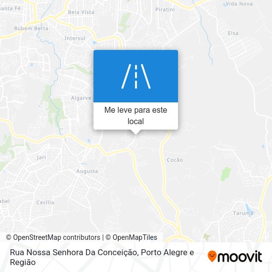 Rua Nossa Senhora Da Conceição mapa
