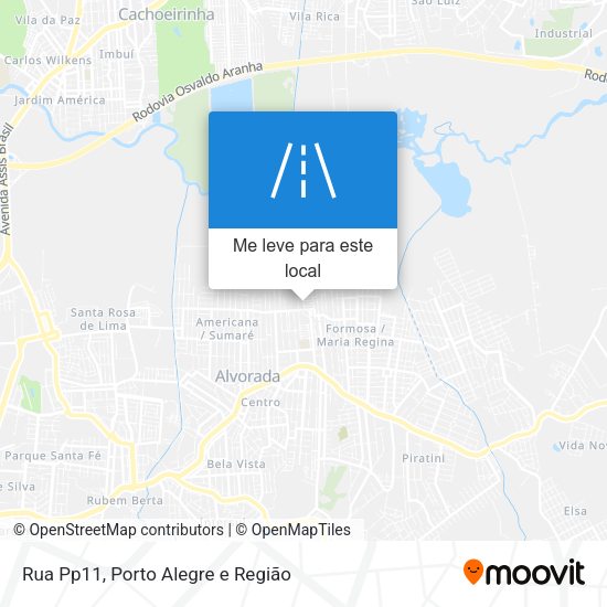 Rua Pp11 mapa