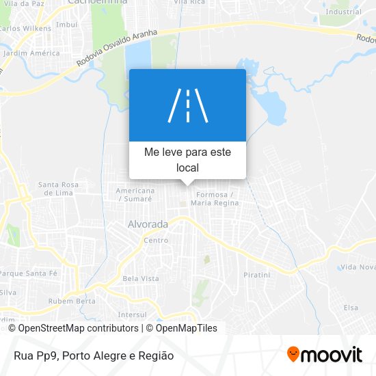 Rua Pp9 mapa