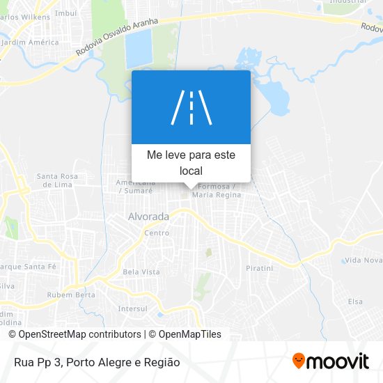 Rua Pp 3 mapa