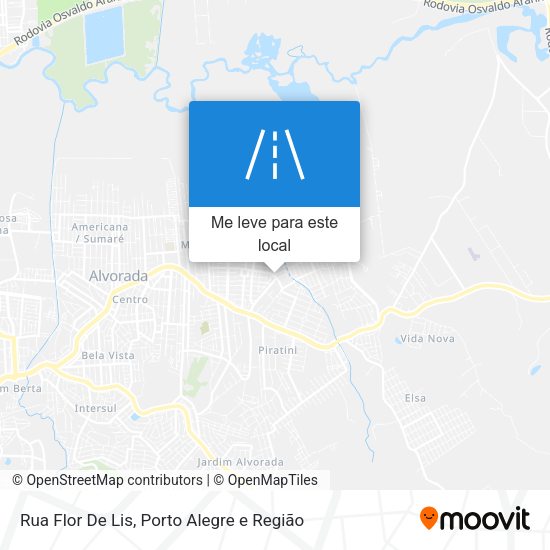 Rua Flor De Lis mapa