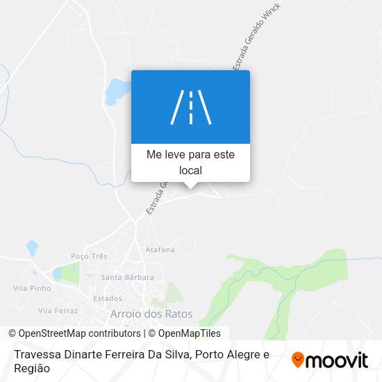 Travessa Dinarte Ferreira Da Silva mapa