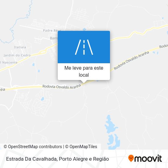Estrada Da Cavalhada mapa