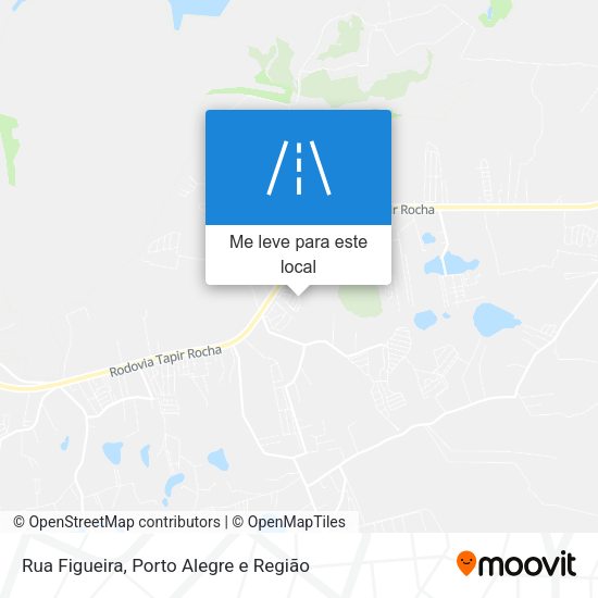 Rua Figueira mapa