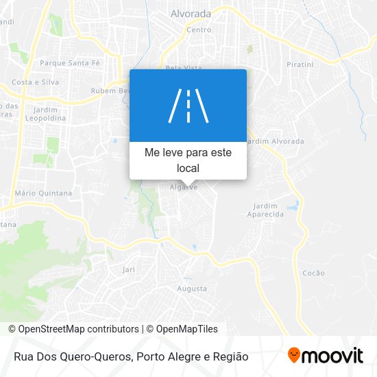 Rua Dos Quero-Queros mapa