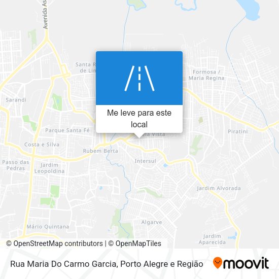 Rua Maria Do Carmo Garcia mapa