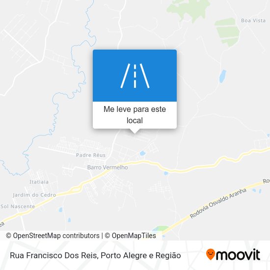 Rua Francisco Dos Reis mapa