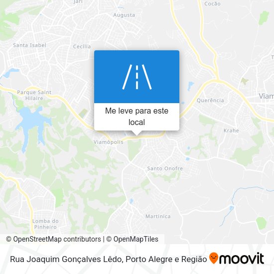 Rua Joaquim Gonçalves Lêdo mapa