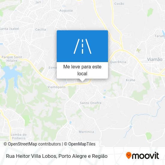 Rua Heitor Villa Lobos mapa