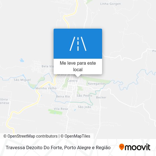 Travessa Dezoito Do Forte mapa