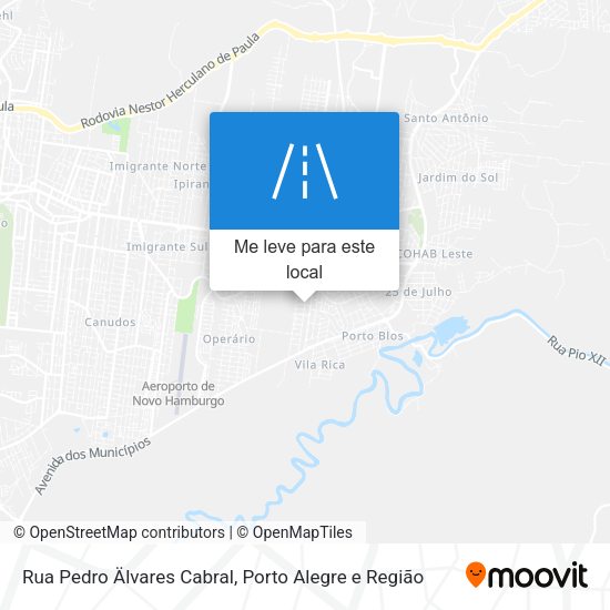 Rua Pedro Älvares Cabral mapa