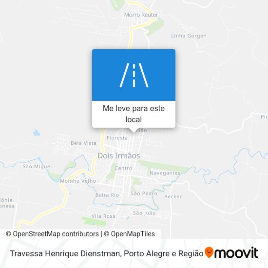 Travessa Henrique Dienstman mapa