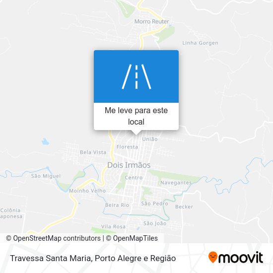 Travessa Santa Maria mapa