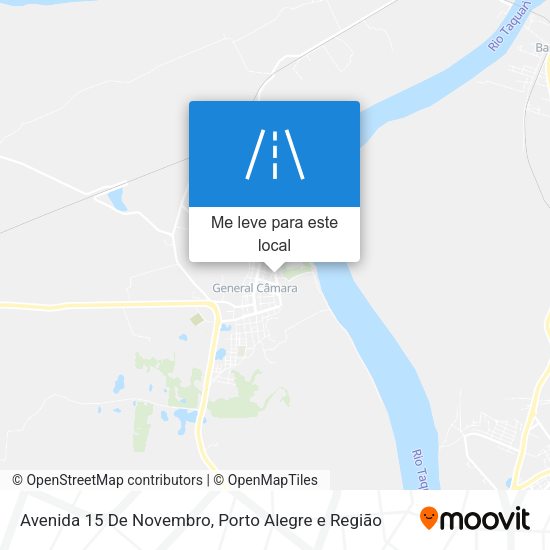 Avenida 15 De Novembro mapa