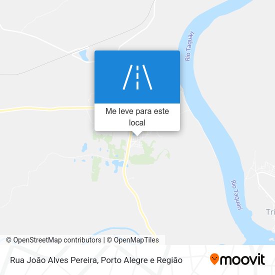 Rua João Alves Pereira mapa