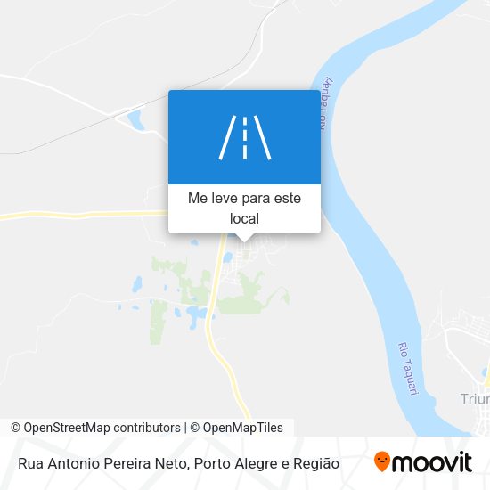 Rua Antonio Pereira Neto mapa