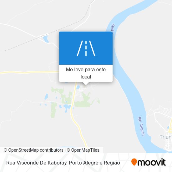 Rua Visconde De Itaboray mapa