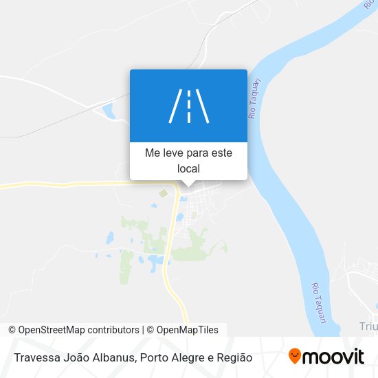 Travessa João Albanus mapa