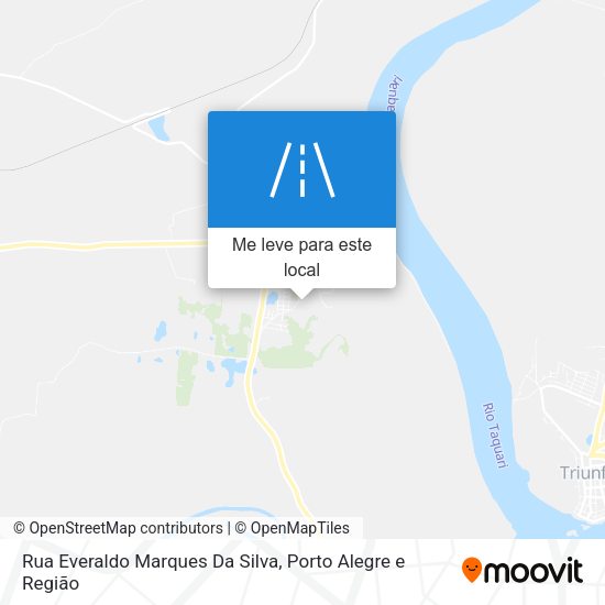 Rua Everaldo Marques Da Silva mapa