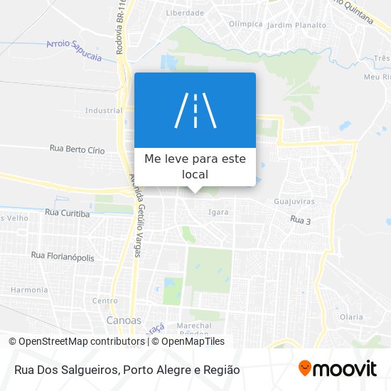 Rua Dos Salgueiros mapa