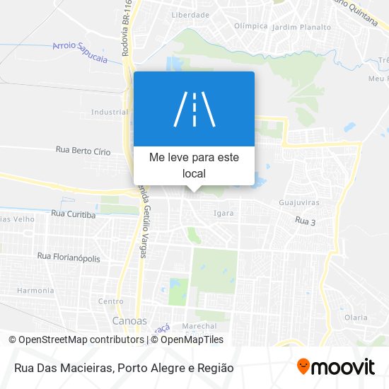 Rua Das Macieiras mapa