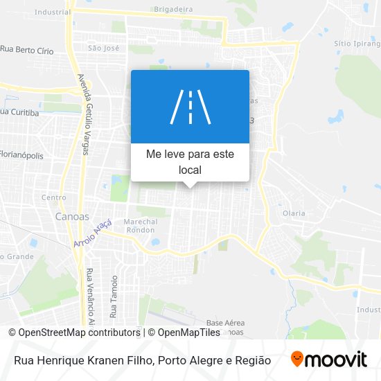 Rua Henrique Kranen Filho mapa