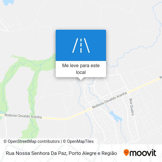Rua Nossa Senhora Da Paz mapa