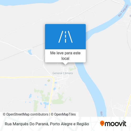 Rua Marquês Do Paraná mapa