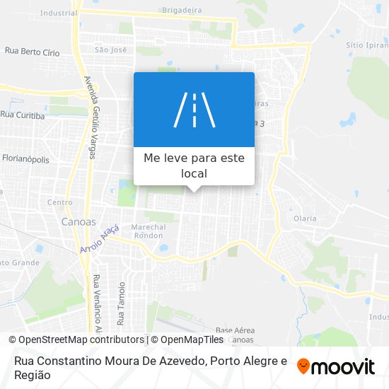 Rua Constantino Moura De Azevedo mapa