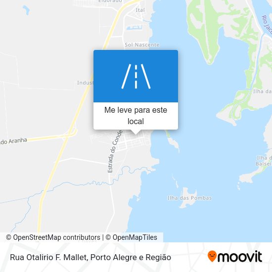 Rua Otalirio F. Mallet mapa
