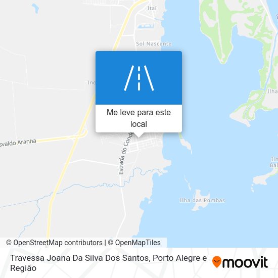 Travessa Joana Da Silva Dos Santos mapa