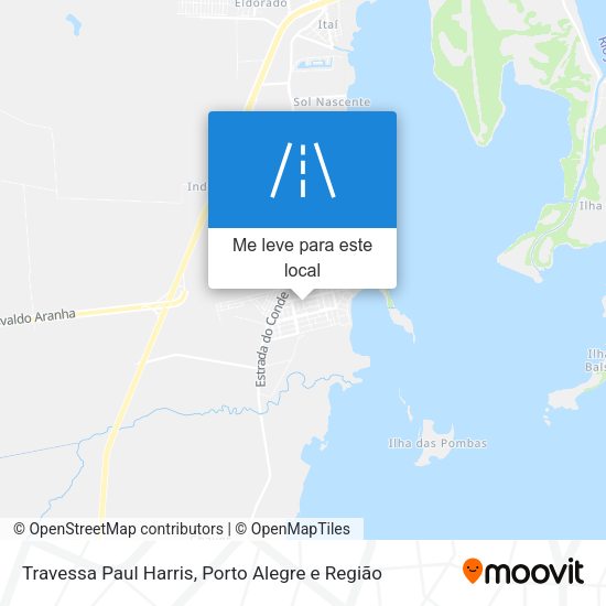 Travessa Paul Harris mapa
