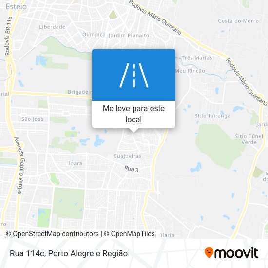Rua 114c mapa