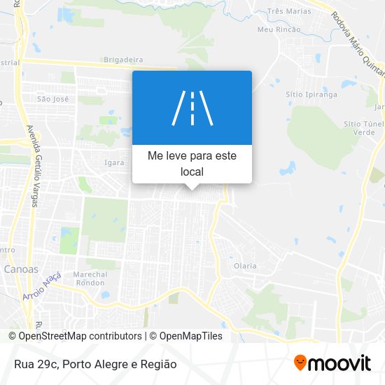 Rua 29c mapa