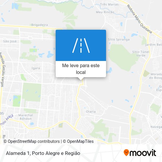Alameda 1 mapa