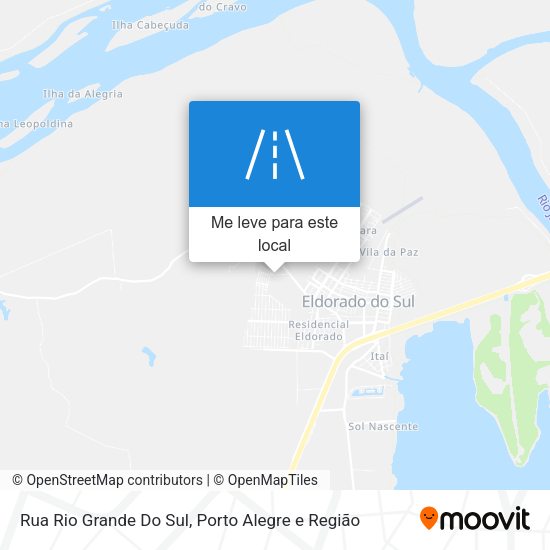Rua Rio Grande Do Sul mapa