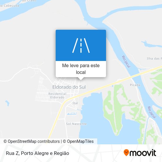 Rua Z mapa