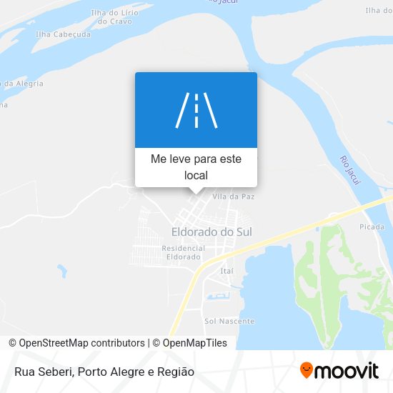 Rua Seberi mapa