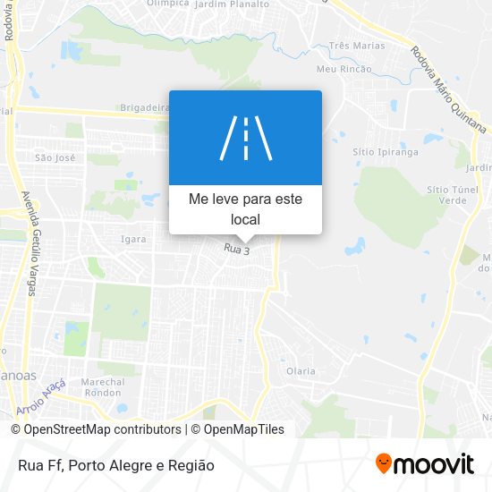 Rua Ff mapa