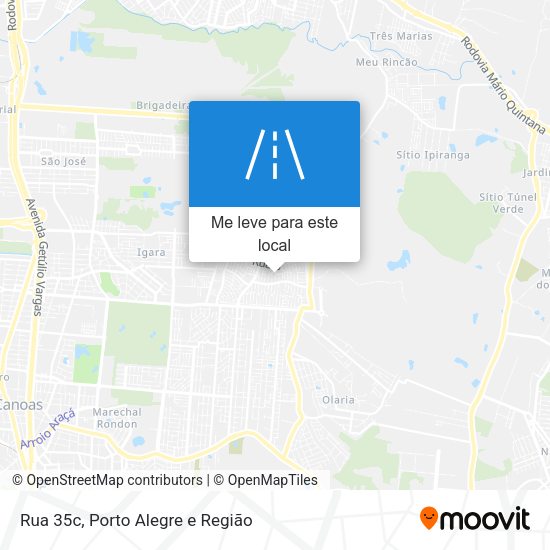 Rua 35c mapa