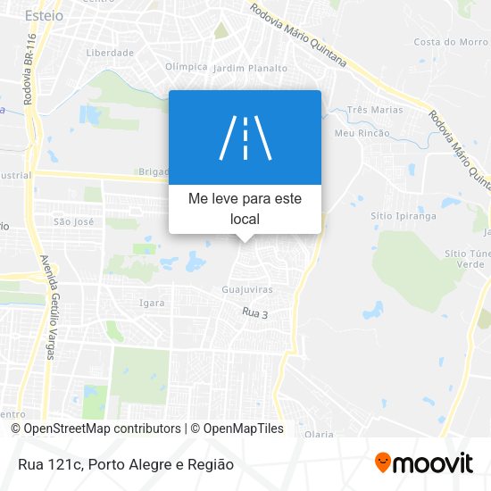 Rua 121c mapa