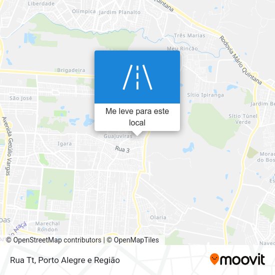 Rua Tt mapa