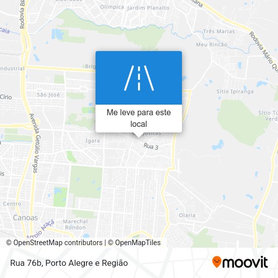 Rua 76b mapa