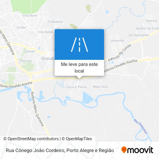 Rua Cônego João Cordeiro mapa